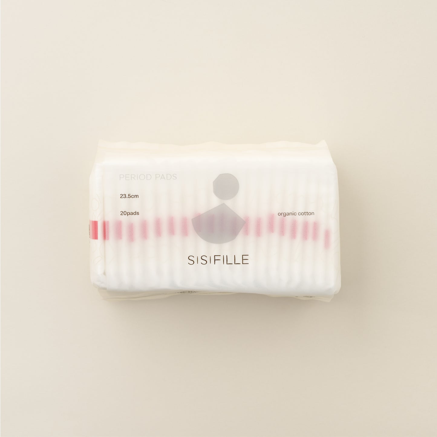 【SISIFILLE】PERIOD PADS ピリオドパッド 23.5cm 羽あり20枚入